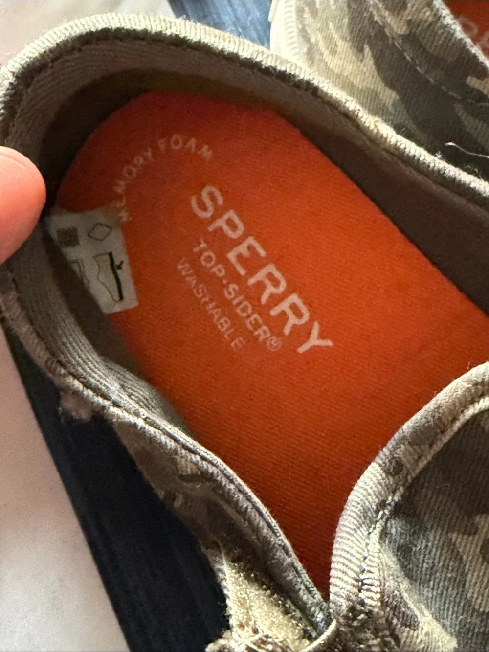 Sperry slip loafers